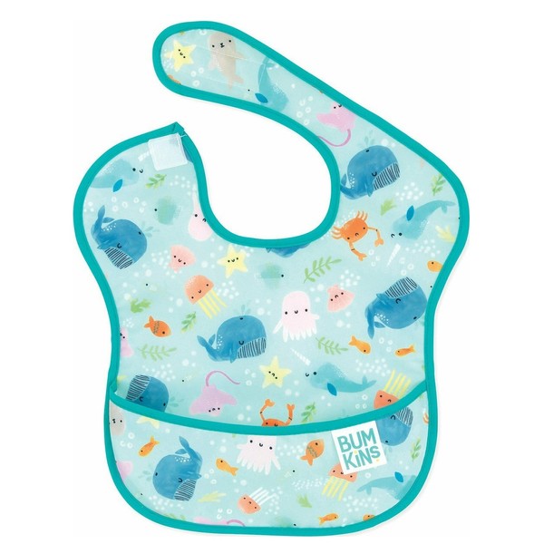 Bumkins Waterproof SuperBib Ocean Life 24+ Months, 1τμχ