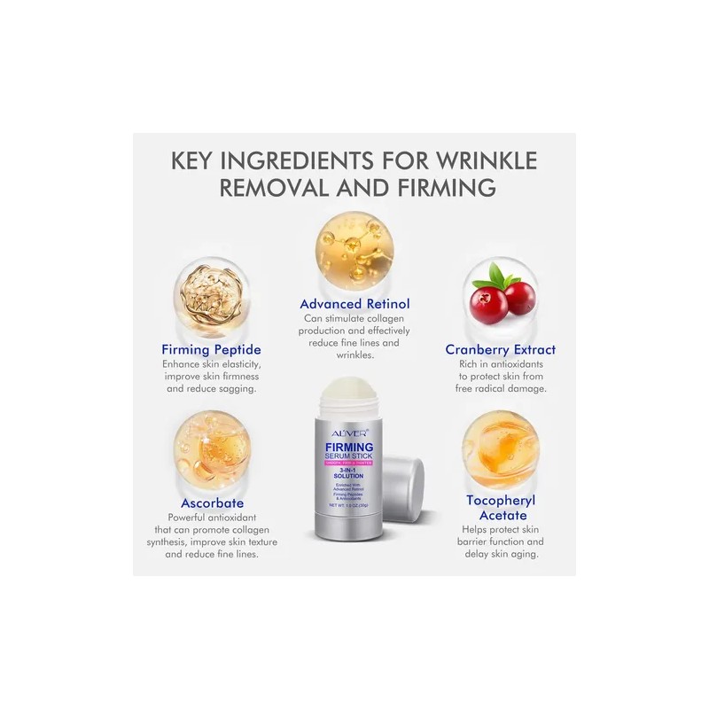 Retinol Lifting Skincare Firming Serúm Stick Barra Facial
