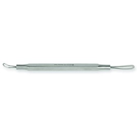 Gima - Blackhead Extractor, Comedone Extractor, Face and Body Double Ended, Stainless Steel, Length 11 cm