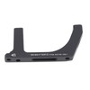 Bike Disc Brake Adapter Aluminium Alloy Black Mounting Bracket Converter