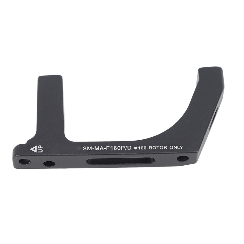 Bike Disc Brake Adapter Aluminium Alloy Black Mounting Bracket Converter