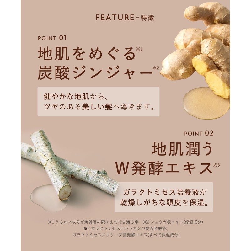 BOTANIST Botanist ROOTH Loose Treatment, Straight Aging Care