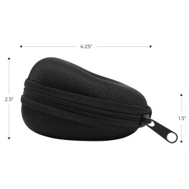 Case WATCHPOD Travel Watch Case | Single Watch Box w/Zipper for Storage | Cushione...