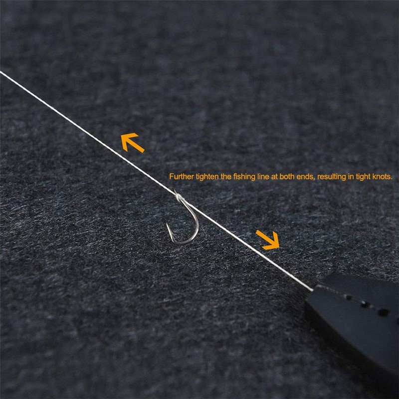 Automatic Fishing Hook with Level Tool for Tying Fishing Hooks