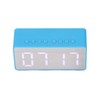 Alarm Clock Blue HD Mirror 2 in 1 Smart LED