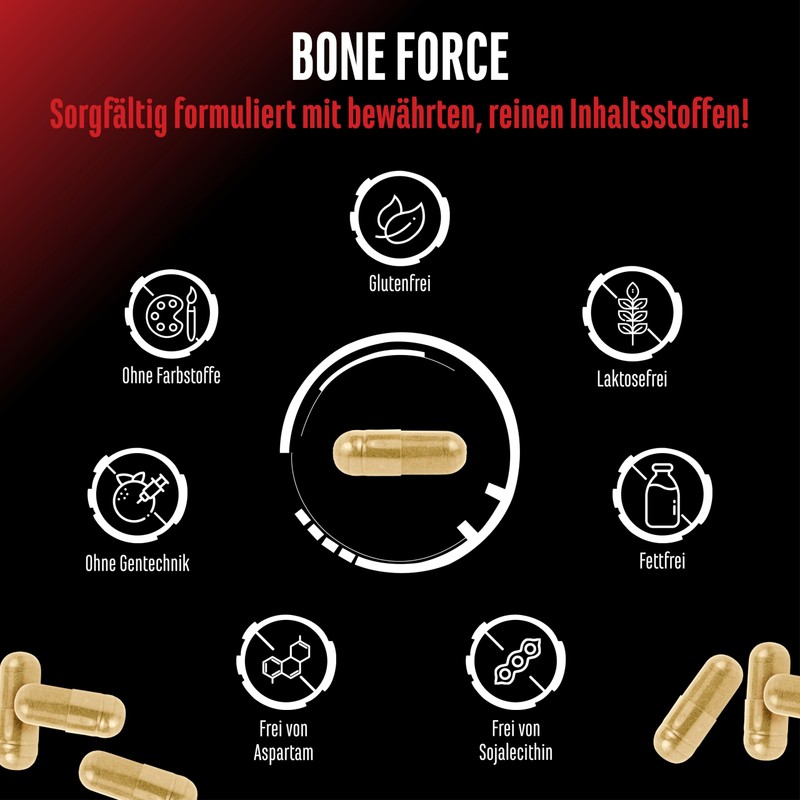 Gen German Elite Nutrition Bone Force - 180 Ultra Capsules