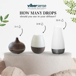 Essential Oils for Diffusers for Home, 6X10ml Gift Set with Lavender,Eucalyptus,Tea Tree,Pepper Mint, Lemon Grass & Rosemary All Season Aromatherapy Oils, for Candles Making, for Humidifiers,Laundry