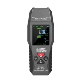 Domary Smart Sensor ST1393 EMF Meter Electromagnetic Field EMF Detector Handheld Mini Digital LCD Electromagnetic Field Radiation Tester