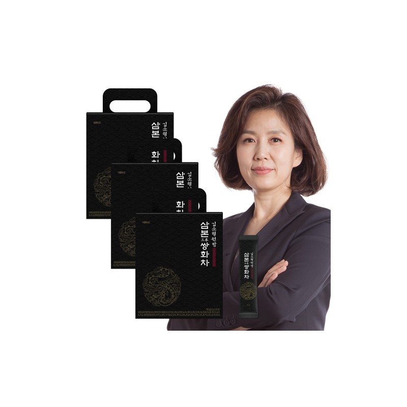 Kim So-hyung Sambon Ssanghwa-cha 15g 50 Sachets / 김소형 삼본