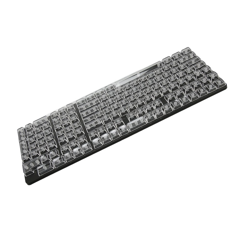 Keycap Set 132 Keys High Transparent PC CBSA Heigh Matte