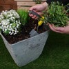 3 Piece Ergonomic Handled Gardening Set – Grey & Yellow