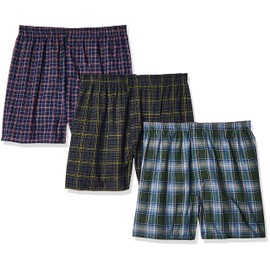 Fruit of the Loom 590M Bóxeres para Hombre, talla S, varios colores (paquete de 3)