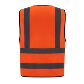 AYKRM hi vis vest orange (XS-8XL) (XX-Large, Orange)