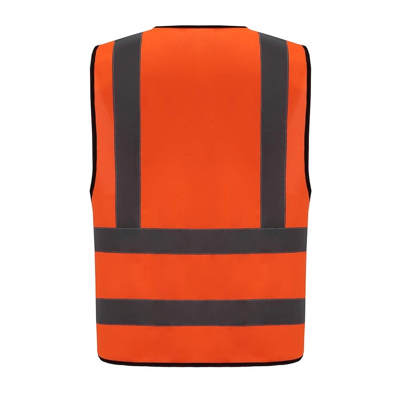 AYKRM hi vis vest orange (XS-8XL) (XX-Large, Orange)