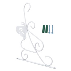 Mipcase Heavy Duty Wall Hanging Hooks for Planters Wrought Iron Flower Pot Brackets Vintage Style Hanging Basket Holders for Indoor and Outdoor Use for Gardens Porches and Yards