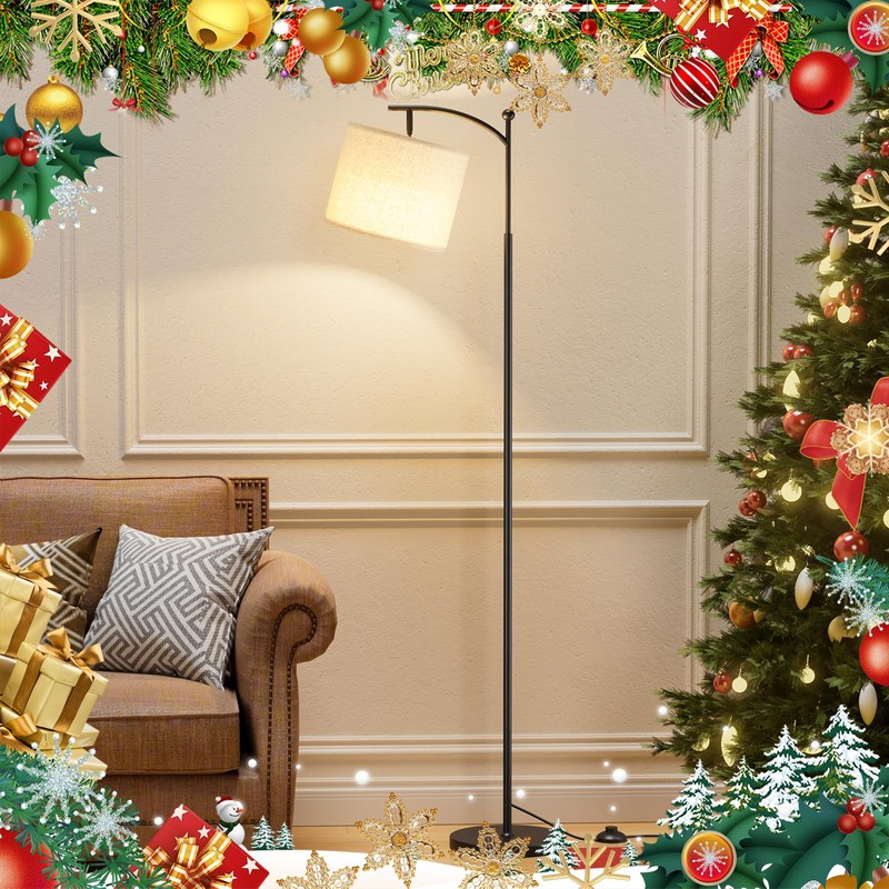 Ambimall 60" Floor Lamps with Remote Control & Bulb, Colors