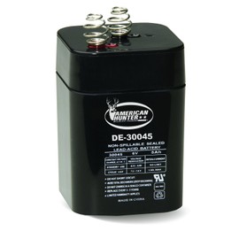 AMERICAN HUNTER GSM DE-30045 6V Rechargeable Lantern Battery