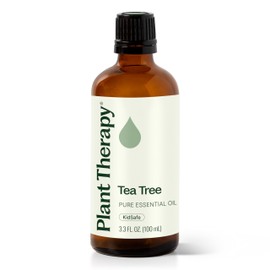 Plant Therapy Tea Tree Essential Oil – 100% Pure, Undiluted, Natural Aromatherapy for Skin, Hair & Home – Therapeutic Grade Melaleuca alternifolia 100 mL (3.3 oz)