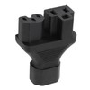 IEC320 C14 to C13 and 5‑15R Power Adapter Male to