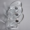 Pot Lid Holder Drilling Free Wall Mounted Space Saving Aluminium