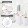 XLHOMO Bathroom Accessories Set - Gorgeous Bathroom Set, 10PC White