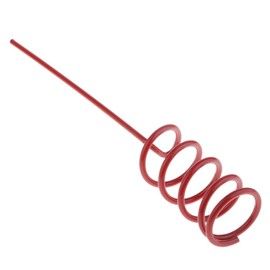 zalati Rod Rack Spiral Fishing Rod Holder Metal for Fishing Rod - Red