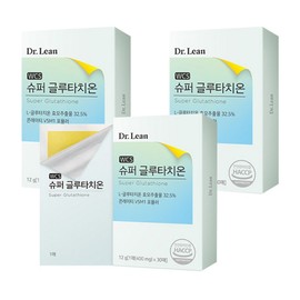 Dr. Lean Super Glutathione, 30 servings, 3 units / 닥터린 슈퍼 글루타치온, 30회분, 3개
