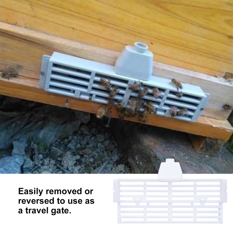 40PCS Beekeeping Prevent Escape Frame Queen Bee Plastic Spacer Frame