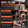 Heavy Duty Jack Stands for Vehicle Lifting – Locking Steel