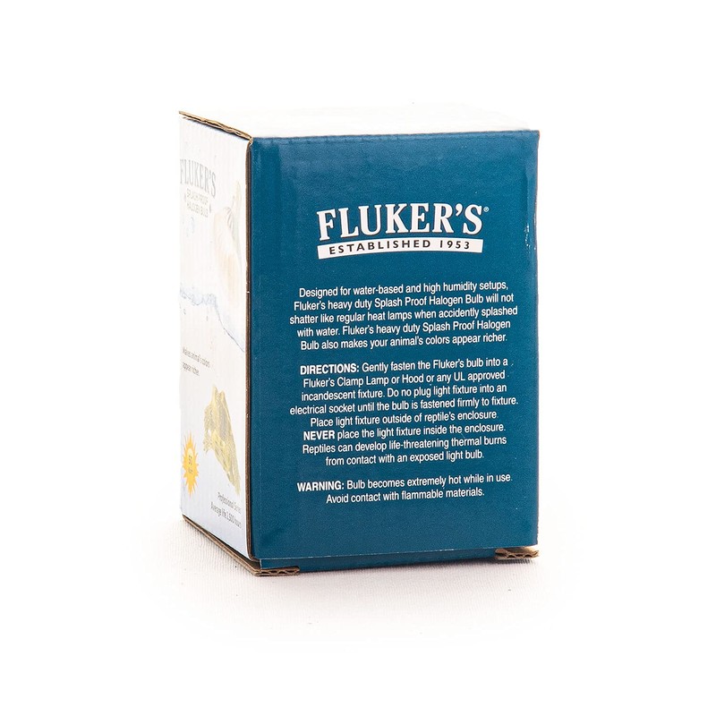 Fluker's Heavy, Duty Splash Proof Halogen Bulb for All Water