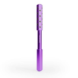 COCOBEAUTY Rodillo facial de turmalina - Herramienta de rodillo de masaje facial para drenaje linfático - Rodillo de belleza para cara - Rodillo facia
