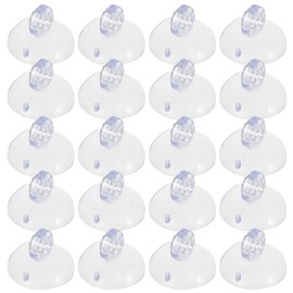 Beavorty 200pcs Christmas Light Suction Cups Holiday Light String Hooks Clear String Light Rope Light Clips for Outdoor