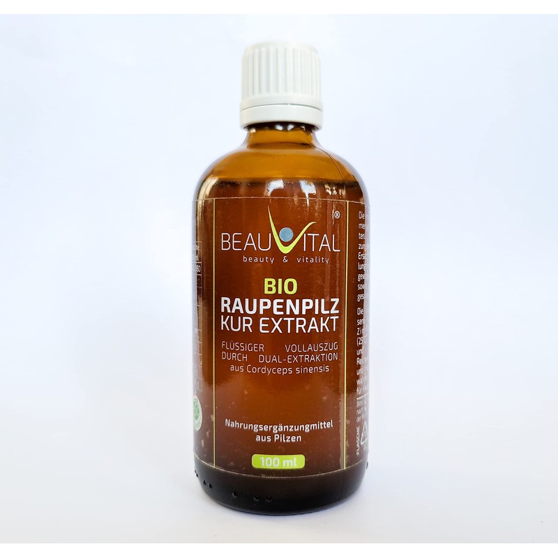 Organic Cordyceps Extract Liquid | Full Extract Cordyceps Sinensis/Chinese Caterpillar