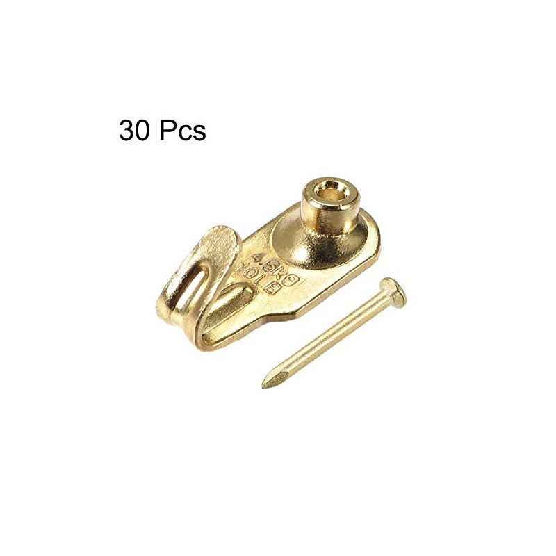 sourcing map 30 Pieces Picture Hangers Photo Frame Hanging Hook