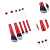 perfeclan 5x Beadable Makeup Brushes, Make up Brush Tool Kits,