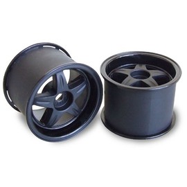 KAWADA ミニ用VXワイドホイール 黒 TUM37K