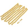 Ultralight Hollow Out Chain 116 Links Replacement Parts for Fixed