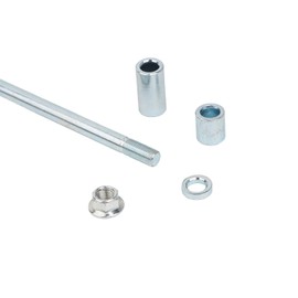 Mokuo 12mm 330mm Front Rear Axle with Bushing 38mm 22mm 5mm Fit for Pit Dirt Bike Moped Scooter QUAD ATV Mini Bike Parts