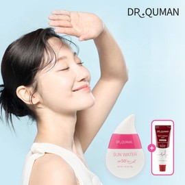 Dr. Qman 최신상 닥터큐먼 썬워터 자외선 차 단제 30g 1개 + 사은품콜라겐팩 30g 1개 Latest Dr. Qman Sun Water UV Block 30g 1 pc + Gift Collagen Pack 30g 1 pc