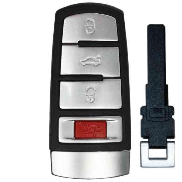 Replacement Smart Key Fob for Volkswagen Passat 2009 FCC NBG009066T