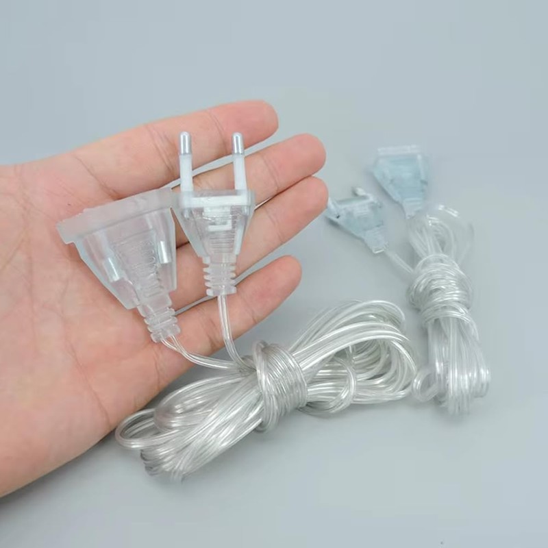 KYRYD 2-Pack 5m PVC Extension Cords for LED Outdoor Lighting