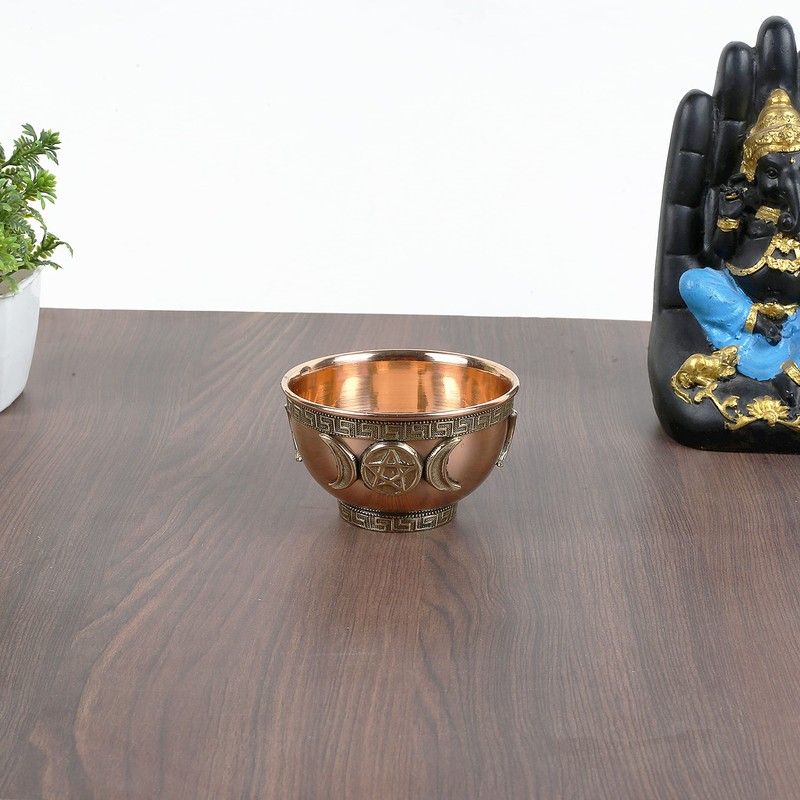 Indian Consigners Small Altar Witchcraft Serving, Offering or Smudging Bowl