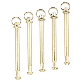 ABOOFAN Folding Hand Fan Shaft Rivets Repair Kits, 5 Sets Handheld Fan Shaft Replacement Fastener for Handmade Fans Bamboo Paper Fans Cloth Fan Accessories