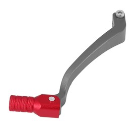 F FIERCE CYCLE 0.39 Inch Motorbike Shift Lever Folding Gear Shifter Gray and Red