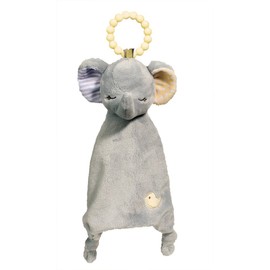 Douglas Baby Joey Gray Elephant Teether Plush Stuffed Animal Toy