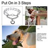 Darkyazi Durable Pinch Collar Stainless Steel Dog Adjustable Pet Training