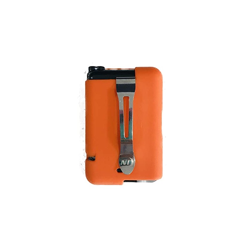 Tandem T-Slim Silicone Pump case & Clip Combo. (Orange)
