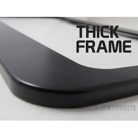 License Plate Frame, Carlsbad Black Plate Holder, Tag Cover, Car Frame, Auto Accessories, Cool Decoration, for USA & Canada License Plate