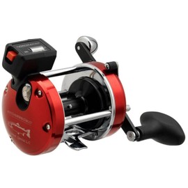 Abu Garcia Ambassadeur Linecounter 7000 Salmon Special LC Meters Fishing Reel Towing in the Sea from the Boat Big Game Drifting