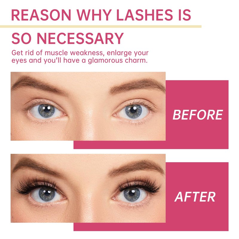 Manga Lash Clusters Kit 8-16mm Thick Volume Lashes Clusters DIY